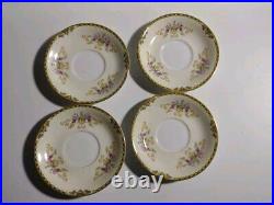 26 Pc. Dinner Set 1933 Alford Noritake China Dishes Plates Saucers Bowls Floral