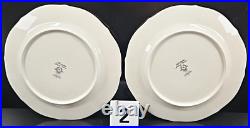 (2) Noritake Chandon 5 Pc Place Settings White Floral Gold Trim Elegant Dish Lot