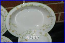 30 Piece Set of Noritake Ivory China Set Reverie #7191 Pattern Service for 4 EUC