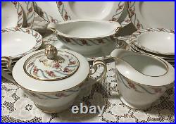 30pc Set NORITAKE Maywood Bone China Japan Bowls Platters Gravy Boat 5154