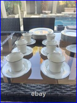 31 Piece Vintage Noritake Sterling Cove 6-Setting China Set Free Shipping
