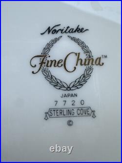 31 Piece Vintage Noritake Sterling Cove 6-Setting China Set Free Shipping