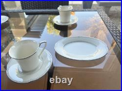 31 Piece Vintage Noritake Sterling Cove 6-Setting China Set Free Shipping