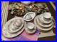 33 Piece Noritake Ivory China HOMAGE Pattern #7236 Place Setting (Made in Japan)