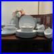 35 P Noritake Fine China Vintage Dinnerware Leslie Japan Serves 7 EUC Platinum