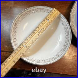 35 P Noritake Fine China Vintage Dinnerware Leslie Japan Serves 7 EUC Platinum