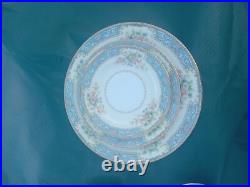 36 Pc Rose China (Noritake) UnUsed 6set Occupied Japan Flowers 1940's Blueavable