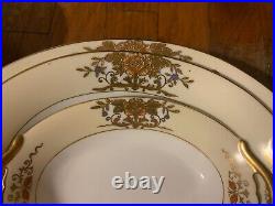 37 Piece Set Noritake Grasmere China Set Made in Japan EUC