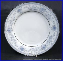 40-PC NORITAKE CHINA Blue Hill 8 Place Settings Plates, Cups, Saucers