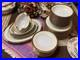 40 Pc Noritake Goldkin 5675 china dishes set (12 dinner & 12 salad, 12 bowls.)