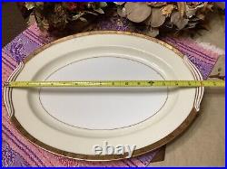 40 Pc Noritake Goldkin 5675 china dishes set (12 dinner & 12 salad, 12 bowls.)
