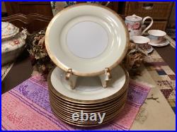 40 Pc Noritake Goldkin 5675 china dishes set (12 dinner & 12 salad, 12 bowls.)