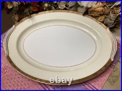 40 Pc Noritake Goldkin 5675 china dishes set (12 dinner & 12 salad, 12 bowls.)
