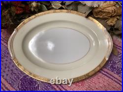 40 Pc Noritake Goldkin 5675 china dishes set (12 dinner & 12 salad, 12 bowls.)