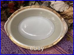 40 Pc Noritake Goldkin 5675 china dishes set (12 dinner & 12 salad, 12 bowls.)