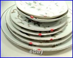 40 Pc Set Noritake China Chatham 5502 Plates cups Serving Pcs Bowls Egg cup etc