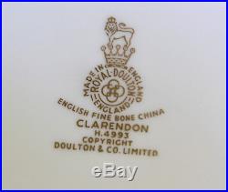41 Pc Royal Doulton Fine Bone China Clarendan 5 Piece Place Setting for 8 People