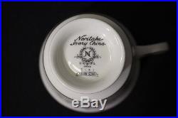 42pc Set Vintage Noritake ASIAN SONG #7151 Ivory Porcelain China for 8, Japan