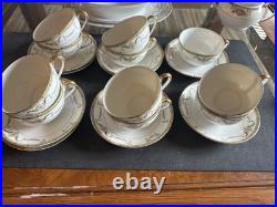 43 Piece Noritake The Sahara Fine China Lot Vintage, Made In Japan! 1925 Circa