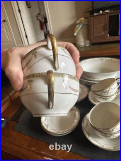 43 Piece Noritake The Sahara Fine China Lot Vintage, Made In Japan! 1925 Circa