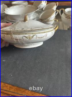 43 Piece Noritake The Sahara Fine China Lot Vintage, Made In Japan! 1925 Circa