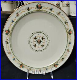 43 pc NORITAKE Dinnerware Set NORMANDY Service / 8 Porcelain China plate shaker