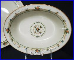 43 pc NORITAKE Dinnerware Set NORMANDY Service / 8 Porcelain China plate shaker