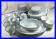 45-piece Noritake China Milford 2227 Platter Veg Bowl Plates Cups Saucers- New