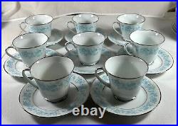 45-piece Noritake China Milford 2227 Platter Veg Bowl Plates Cups Saucers- New