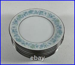 45-piece Noritake China Milford 2227 Platter Veg Bowl Plates Cups Saucers- New