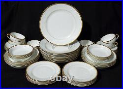 46 pc NORITAKE NIPPON Dinnerware Set MIKADO Service / 8 porcelain china