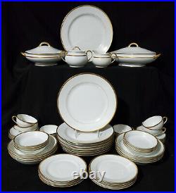 46 pc NORITAKE NIPPON Dinnerware Set MIKADO Service / 8 porcelain china