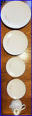 46 pc Noritake Pasadena 6311 dinnerware set for 6 + serving bowls, platter S&P