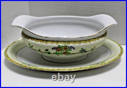 46 pc Set of NORITAKI China Dinnerware Cherry Blossom Back mark (Japan) 1925