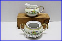 46 pc Set of NORITAKI China Dinnerware Cherry Blossom Back mark (Japan) 1925