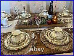 49 Pcs Noritake China Mi Amor 5 Pcs Set For 10