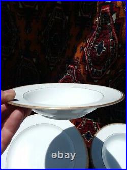 49 pcs NORITAKE china GOLDLANE 6612 dinnerware set un used