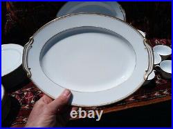 49 pcs NORITAKE china GOLDLANE 6612 dinnerware set un used