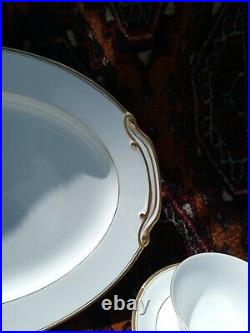 49 pcs NORITAKE china GOLDLANE 6612 dinnerware set un used