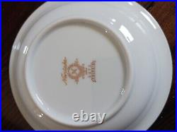 4 Complete 7 Piece Place Settings Noritake Goldkin Fine China Gold Trim VGC