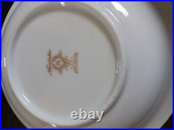 4 Complete 7 Piece Place Settings Noritake Goldkin Fine China Gold Trim VGC