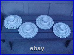 4 Noritake Primachina Royal Orchard 9416 Pattern 5 Pc Place Settings Excellent 1