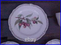 4 Noritake Primachina Royal Orchard 9416 Pattern 5 Pc Place Settings Excellent 1