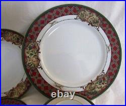 4 Noritake Royal Hunt 5 Piece Place Settings