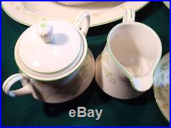 50 Piece Set Of Noritake Ivory China 7191 Reverie Service For 9