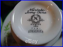 50 Piece Set Of Noritake Ivory China 7191 Reverie Service For 9