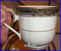 53 Pc Estate Set Noritake SPELL BINDER Bone China #9733 Service for 8 & Extras