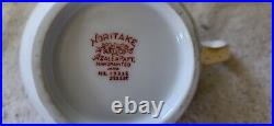 54pc Noritake Azalea Dinnerware Set Plates Cups Bowls Gravy Platter Celery Mayo