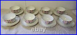 54pc Noritake Azalea Dinnerware Set Plates Cups Bowls Gravy Platter Celery Mayo