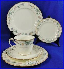 54pc Set Noritake Brookhollow China Dinnerware Service for10 5pc Place Settings